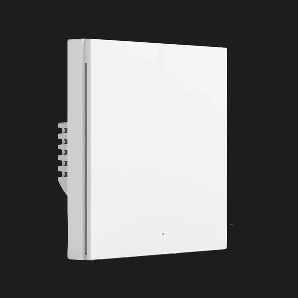 Умный выключатель Aqara Smart Wall Switch H1 (no neutral, single rocker) 6411f237-55ea-4434-a11e-c30c1eba4e2b фото