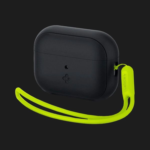 Чехол Spigen Silicone Fit для AirPods Pro (2nd/1st gen) (Black/Green) (ACS05810) 2b406ebc-40c0-429f-bf9e-23fde88683b5 фото