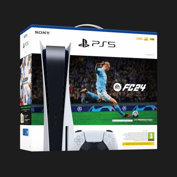 Ігрова приставка Sony PlayStation 5 Blu-Ray + EA SPORTS FC 24 af8baa92-c964-4e0f-ab67-747b650c0e08 фото