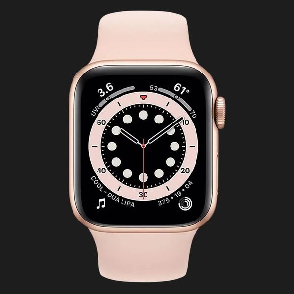 Оригінальний спортивний ремінець для Apple Watch 42/44/45/49 mm Pink Sand Sport Band (MTPM2) 4efff24d-114c-45d0-8440-e0857d2e134f фото