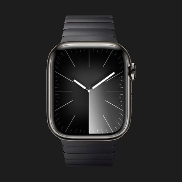 Apple Watch Series 9 41mm GPS + LTE, Graphite Stainless Steel Case with Space Black Link Bracelet (2023) 6e849fe4-fc90-4e70-8f3f-f44b66e2984e фото