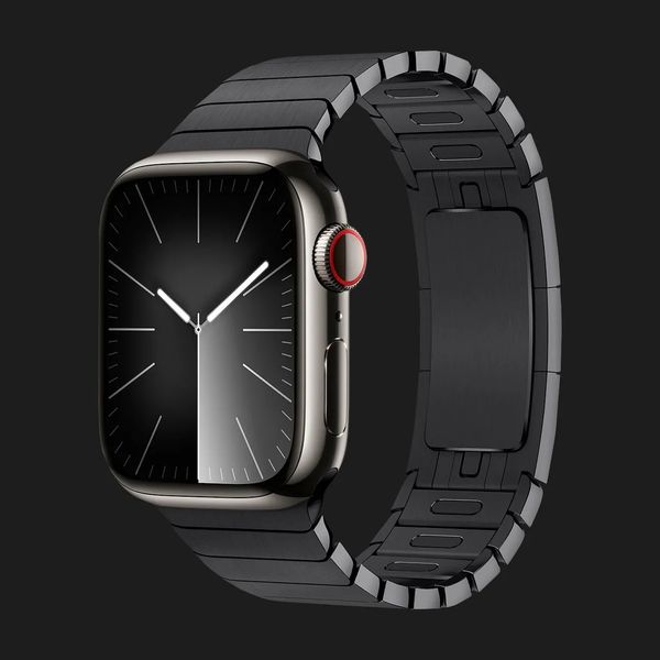 Apple Watch Series 9 41mm GPS + LTE, Graphite Stainless Steel Case with Space Black Link Bracelet (2023) 6e849fe4-fc90-4e70-8f3f-f44b66e2984e фото