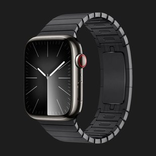 Apple Watch Series 9 45mm GPS + LTE, Graphite Stainless Steel Case with Space Black Link Bracelet (2023) e0c7e608-0a0b-402a-9e00-4b2520c8bbcb фото