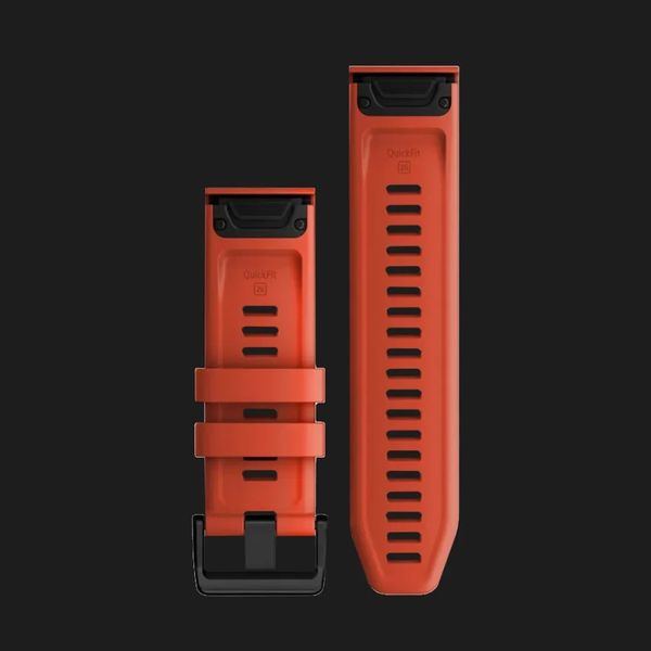 Ремешок Garmin 26mm QuickFit Flame Red Silicone Band (010-13117-04) 867ba858-87fa-4fba-b2ea-917d2145624c фото