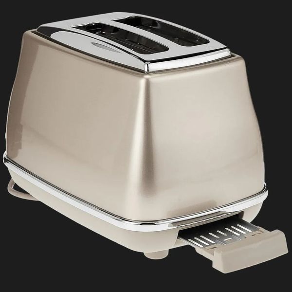 Тостер DeLonghi Icona Metallics (Beige) 2d868516-2169-4b6b-a18c-b4ffc0c6ee90 фото