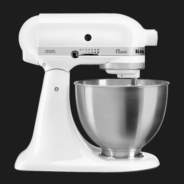 Планетарний міксер KitchenAid CLASSIC 4,3 л з відкидним блоком (White) 8fff0637-d76d-417e-b107-895f588f6da8 фото