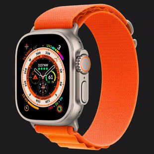 Apple Watch Ultra 49mm GPS + LTE Titanium Case with Orange Alpine Loop Small (MNHH3/MNHA3) 25af6309-6847-49e5-8a06-9402f8fdc870 фото