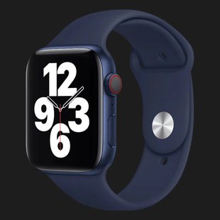 Оригинальный ремешок для Apple Watch 42/44/45/49 mm Sport Band (Deep Navy) (MYAX2) 12e1f408-0cd7-41d9-9103-71da7d84368d фото