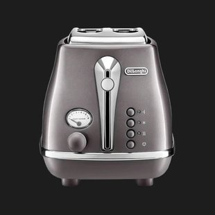 Тостер DeLonghi Icona Metallics (Graphite) 218c2309-44b1-4efa-983a-776ea48bbad1 фото