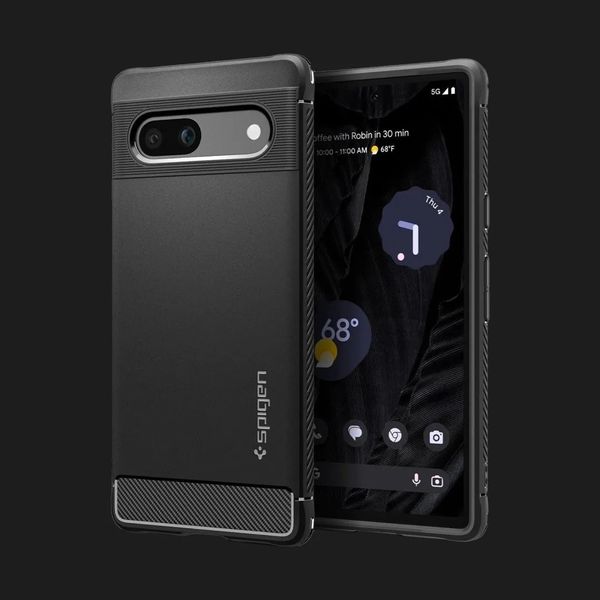 Чохол Spigen Rugged Armor для Google Pixel 7a (Black) 11f2aff5-ecab-42c2-83e5-02bf1c6d6930 фото