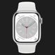 Apple Watch Series 8 45mm Silver Aluminum Case with White Sport Band (MP6N3) dd96c16c-b379-419f-ba33-4da40cb2a191 фото 2