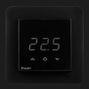 Термостат теплого пола со счетчиком электроэнергии Heatit Z-TRM3 (Black) 99eb24c0-a193-44cc-9bb5-abe33c354b2b фото