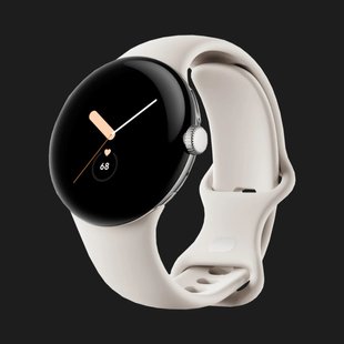 Смарт-годинник Google Pixel Watch LTE Polished Silver Case/Chalk Active Band 742f6038-6ba3-41f9-a5e9-6186182f8400 фото