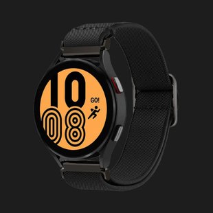 Ремінець Spigen Fit lite для Samsung Galaxy Watch 4/5/5 PRO (40/42/44/45/46) (Black) 4c193d30-160b-43e5-aae8-a9803b37a772 фото