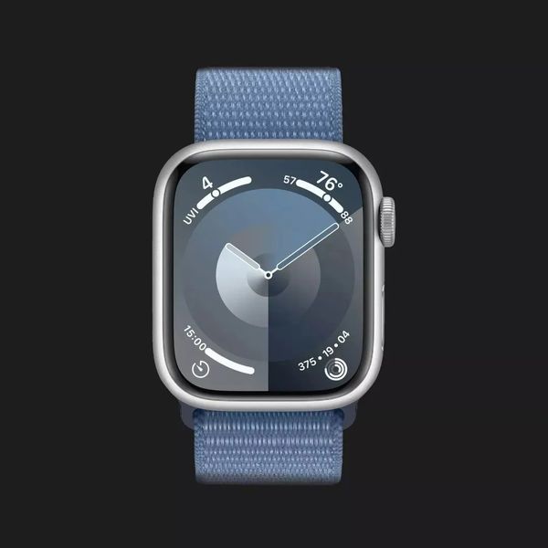 б/у Apple Watch Series 9 GPS 41mm Silver Aluminum Case with Winter Blue Sport Loop (MR923) df7dc672-a2f8-4713-a370-2ae8ed48745a фото