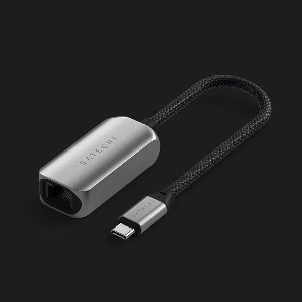 Перехідник Satechi USB-C 2.5 Gigabit Ethernet (ST-AE25M) (Space Gray) 18da76fc-d007-4761-a8ec-e36c3164341c фото