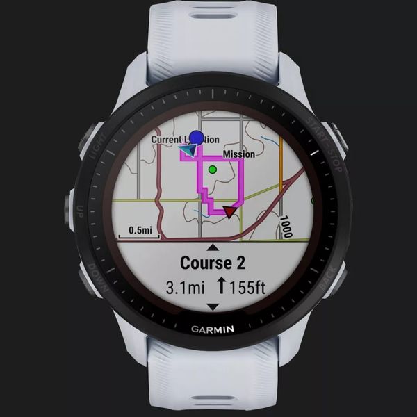 Годинник Garmin Forerunner 955 Solar (Whitestone) 40233fe1-6a5c-41cc-8cca-b502d6cd1966 фото