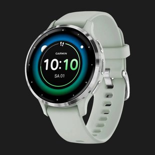 Часы Garmin Venu 3S Silver Stainless Steel Bezel with Sage Gray Case and Silicone Band ce81bd39-d8c9-43f0-87f7-3b7a98234fc3 фото