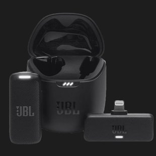 Беспроводной петличный микрофон JBL Quantum Stream Wireless Lightning (Black) 3ee6d78e-73db-44c6-b95f-6eff61080b3e фото