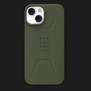 Чохол UAG Civilian with Magsafe Series для iPhone 14 (Olive) 2c16e416-5667-4002-a74e-c4d90a1bddee фото