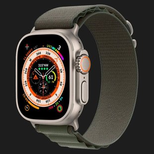 Оригінальний ремінець для Apple Watch 42/44/45/49 mm Alpine Loop Green Size M (MQE33) dfdaa1aa-ead8-436a-b647-ae32ed42fc7b фото