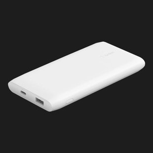 Портативный аккумулятор Power Bank Belkin 10000mAh, 18W, USB-A, USB-C (White) b8cb2a58-ad46-46d2-acf9-31a5e3064e85 фото