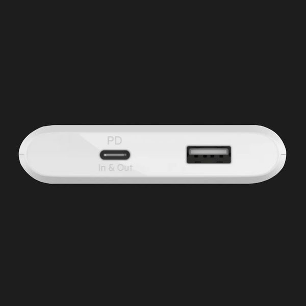 Портативный аккумулятор Power Bank Belkin 10000mAh, 18W, USB-A, USB-C (White) b8cb2a58-ad46-46d2-acf9-31a5e3064e85 фото