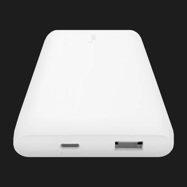 Портативный аккумулятор Power Bank Belkin 10000mAh, 18W, USB-A, USB-C (White) b8cb2a58-ad46-46d2-acf9-31a5e3064e85 фото