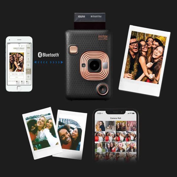 Фотокамера Fujifilm INSTAX Mini LiPlay (Elegant Black) 4aeaf2b8-4a98-4771-8b8b-5bd17d4e8337 фото