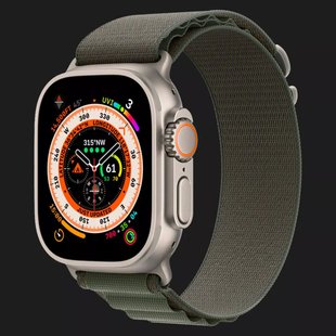 Apple Watch Ultra 49mm GPS + LTE Titanium Case with Green Alpine Loop Small (MNHJ3/MNHC3) d779a0e1-7c7e-4ffe-9c90-52177d80ee71 фото