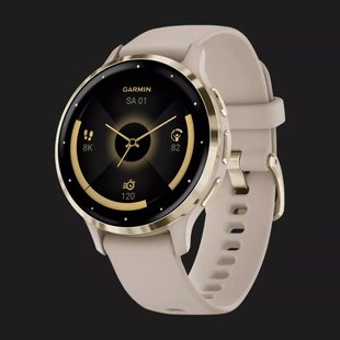 Годинник Garmin Venu 3S Soft Gold Stainless Steel Bezel with French Gray Case and Silicone Band c21b70cd-f5f2-4a55-9c9f-ec0a7c6be261 фото