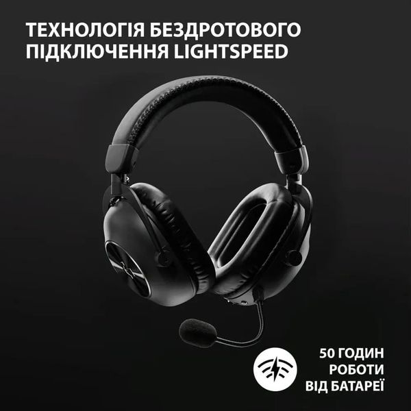 Ігрові навушники Logitech G Pro X2 Wireless LightSpeed (Black) 3d0f96e4-0c16-41a0-84c8-59d283af4c58 фото