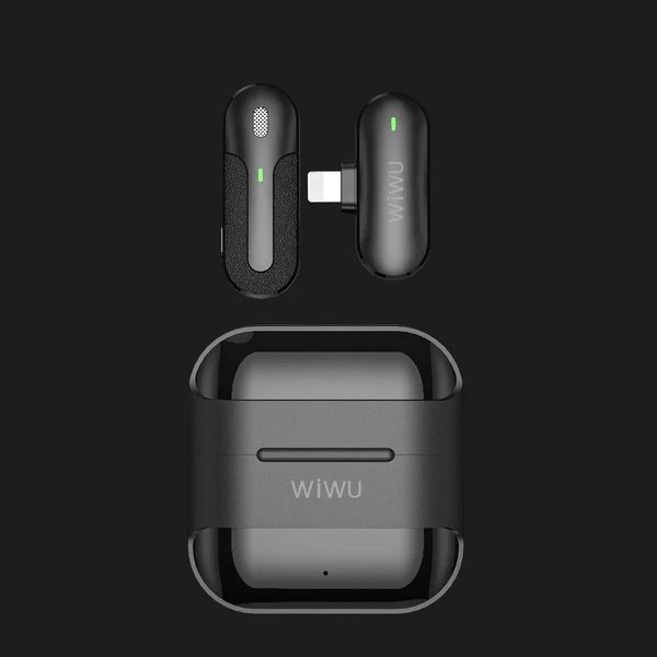 Беспроводной петличный микрофон WIWU mini Wi-WM001 (with Lightning) d9fe8e35-7a34-4c63-9f40-be0c938bfbda фото