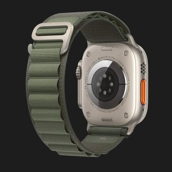 Apple Watch Ultra 49mm GPS + LTE Titanium Case with Green Alpine Loop Small (MNHJ3/MNHC3) d779a0e1-7c7e-4ffe-9c90-52177d80ee71 фото