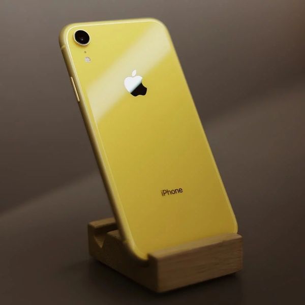 б/у iPhone XR 128GB (Yellow) (Хорошее состояние, стандартная батарея) 2a0f96db-a53d-4648-85ec-a1e25e224cde фото