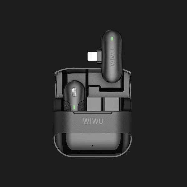 Беспроводной петличный микрофон WIWU mini Wi-WM001 (with Lightning) d9fe8e35-7a34-4c63-9f40-be0c938bfbda фото