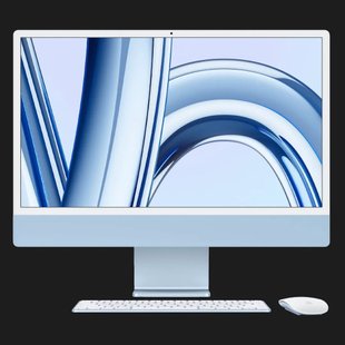 Apple iMac 24 with Retina 4.5K, Apple M3, 256GB, 8 CPU / 10 GPU, 8GB RAM, Blue (MQRQ3) (2023) e6b3f10c-18c8-4fa5-8810-dfb8ec217a7c фото