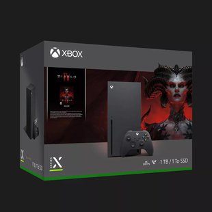 Игровая приставка Microsoft Xbox (Series X) (1TB) + Diablo IV (RRT-00035) f816e81d-a57a-4f1f-9717-81170158334e фото