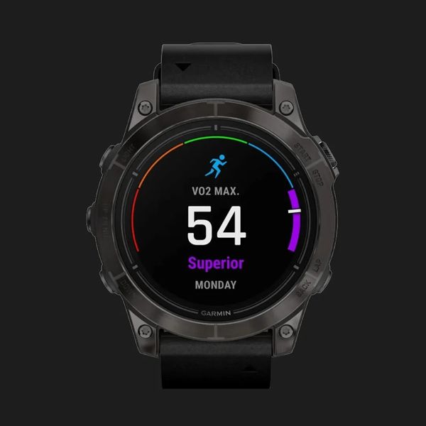 Garmin Epix Pro (Gen 2) Sapphire 47mm Carbon Gray DLC Titanium with Black Leather Band 984ed01f-8b4b-4e1f-abbb-c1b8b707481e фото