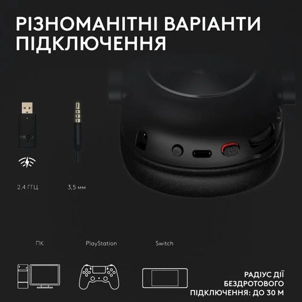 Ігрові навушники Logitech G Pro X2 Wireless LightSpeed (Magenta) 38bcc731-1bc0-4769-9150-151ebc4be1c2 фото