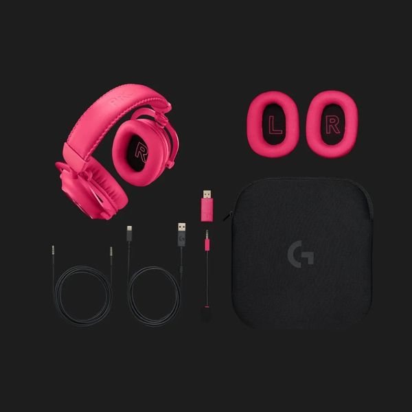 Ігрові навушники Logitech G Pro X2 Wireless LightSpeed (Magenta) 38bcc731-1bc0-4769-9150-151ebc4be1c2 фото