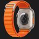 Оригинальный ремешок для Apple Watch 44/45/49 mm Alpine Loop Orange Size M (MQE03) 97181cf8-6ef1-4186-ab9e-28467e55db03 фото 3