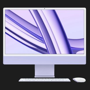 Apple iMac 24 with Retina 4.5K, Apple M3, 256GB, 8 CPU / 10 GPU, 8GB RAM, Purple (Z19P) (2023) dd172ed6-2b9b-4fc9-aa1f-acb998dd80f2 фото