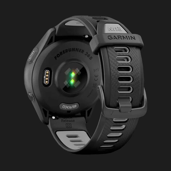 Garmin Forerunner 265 Black Bezel and Case with Black/Powder Gray Silicone Band e8c181be-0330-471e-9966-c2b309d1edf9 фото