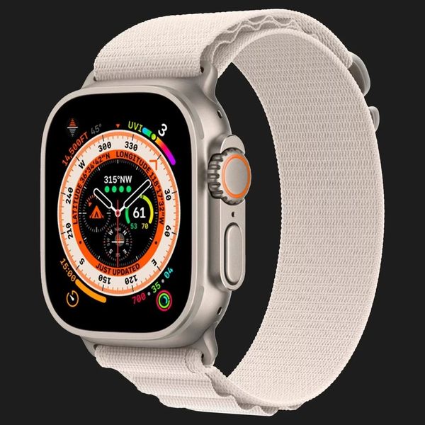 Оригинальный ремешок для Apple Watch 44/45/49 mm Alpine Loop Starlight Size L (MQE73) 955f5e51-9da1-4bd5-bb7d-5f530efc1a01 фото