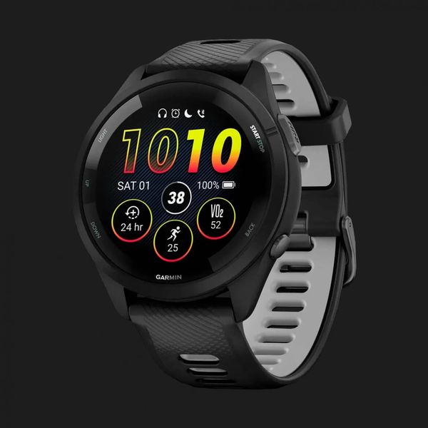 Garmin Forerunner 265 Black Bezel and Case with Black/Powder Gray Silicone Band e8c181be-0330-471e-9966-c2b309d1edf9 фото