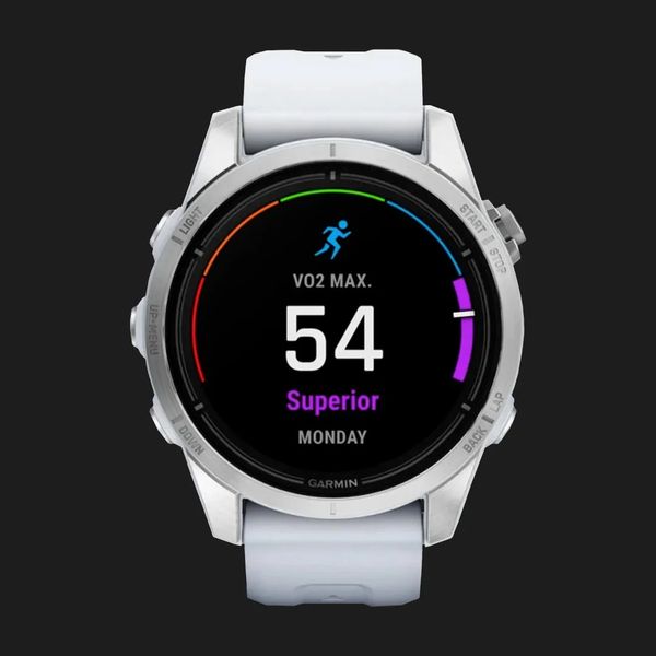 Garmin Epix Pro (Gen 2) Standard 42mm Silver with Whitestone Band 0cc486cd-2168-487d-abf3-a36ab72e9c4b фото