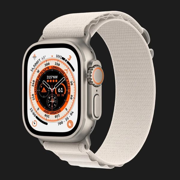 Apple Watch Ultra 49mm GPS + LTE Titanium Case with Starlight Alpine Loop Large (MQFT3/MQF13) c2e90ca1-b9d5-425a-b2ec-26e5058ba900 фото