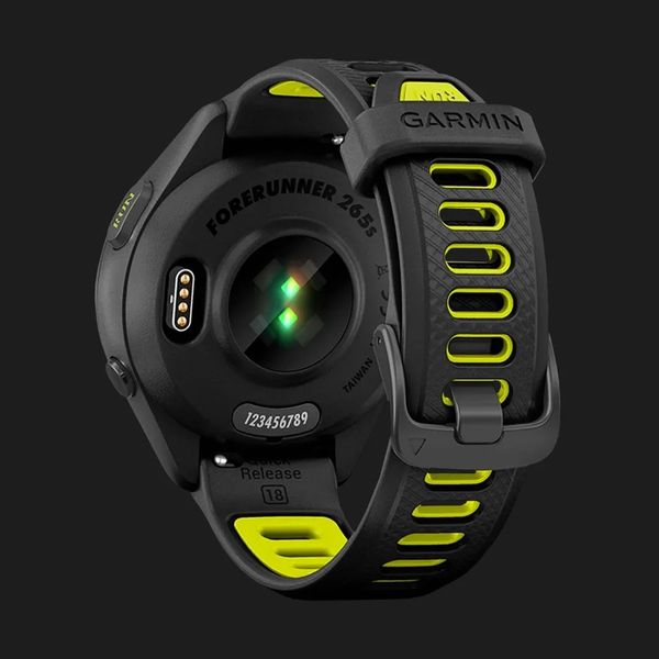 Garmin Forerunner 265S Black Bezel and Case with Black/Amp Yellow Silicone Band 5aa196fe-6300-43a8-84de-d467635165b2 фото