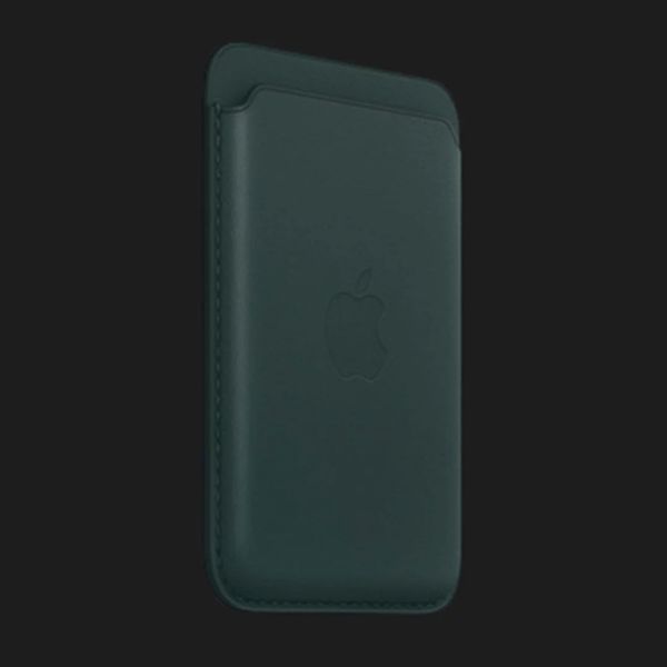 Apple Leather Wallet with MagSafe (Forest Green) (MPPT3) 7b517639-993a-492f-a787-9ae122ea7e84 фото